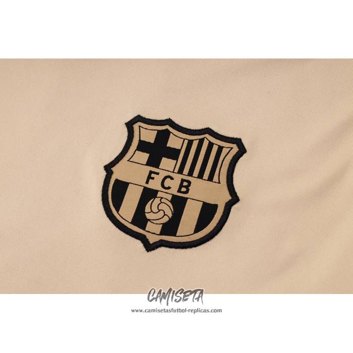 Chandal del Barcelona 2024-2025 Manga Corta Amarillo - Pantalon Corto